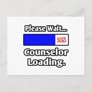 Bitte warten...Counselor-Laden Postkarte