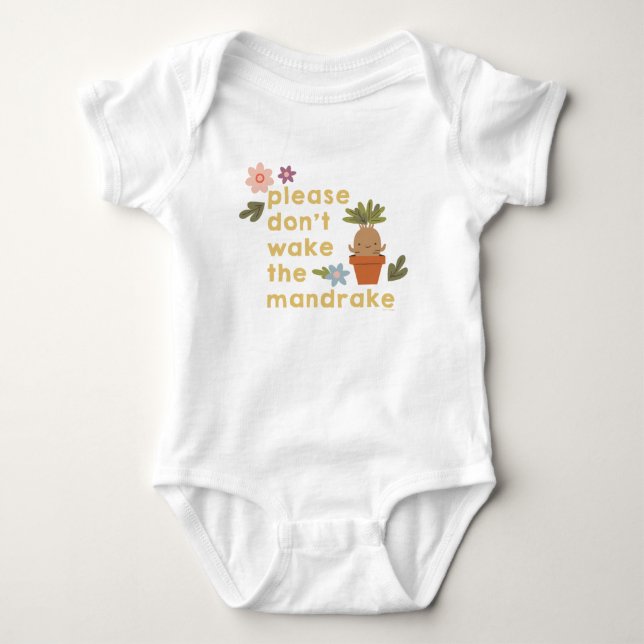 Bitte wecke die Alraune nicht Baby Strampler (Vorderseite)