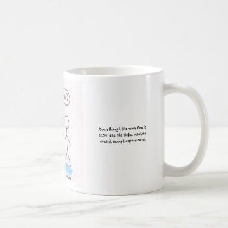 Bitten an den Stationen Tasse