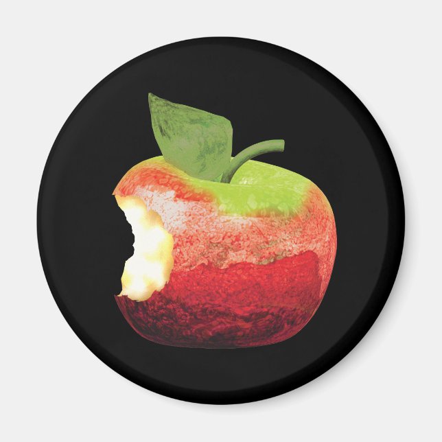 Bitten Apple Magnet (Vorne)