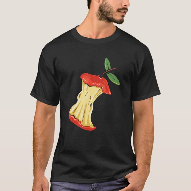 Bitten Apple T-Shirt (Vorderseite)