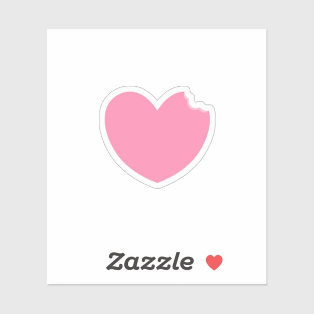 Bitten HEat Sticler Aufkleber (Blatt)