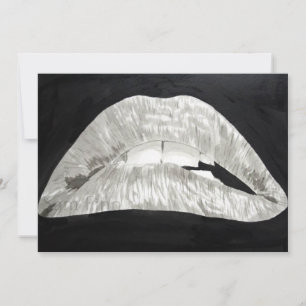 Bitten Lippen Einladung