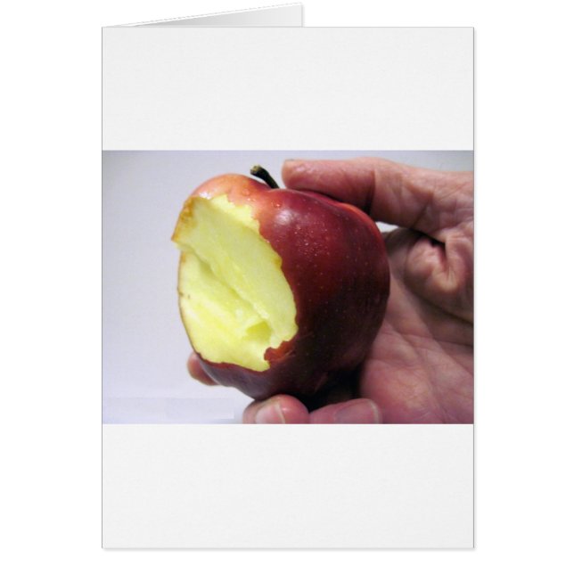 Bitten Red Apple (Vorne)