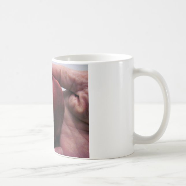 Bitten Red Apple Tasse (Rechts)