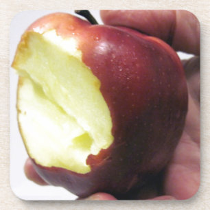 Bitten Red Apple Untersetzer