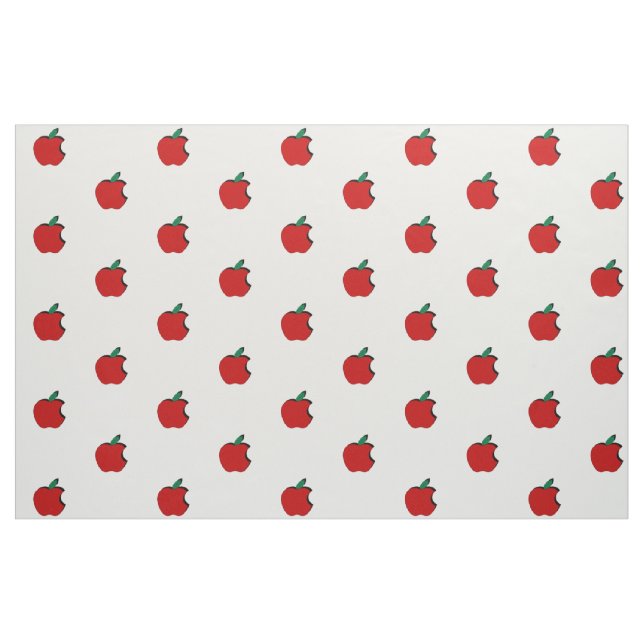 Bittenäpfel Baumwolle (56" Breite) Stoff (Fat Quarter (45,7 x 55,9 cm))