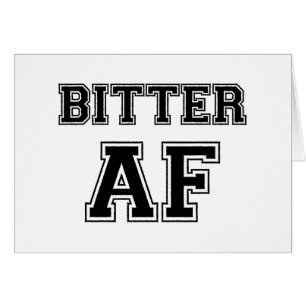 BITTER AF-KARTE