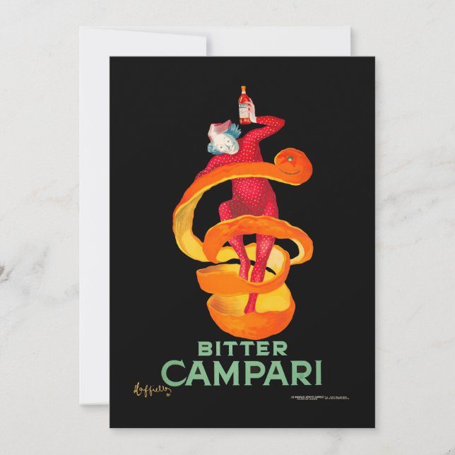 Bitter Campari | Leonetto Cappiello (Vorderseite)