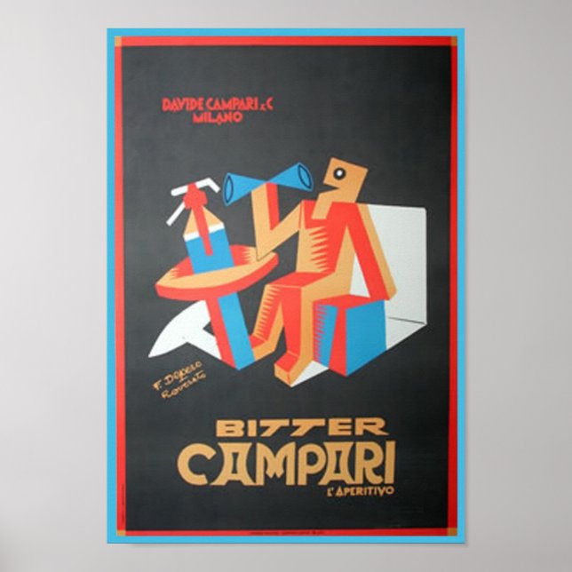 Bitter Campari Poster (Vorne)