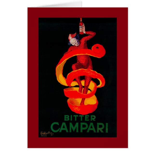 Bitter Campari Vintag PosterEurope (Vorne)