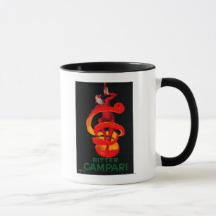 Bitter Campari Vintage Poster Europa Tasse