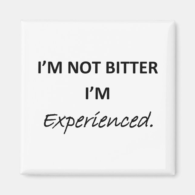 bitter erfahren magnet (Vorne)