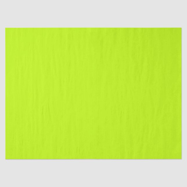 Bitter Limone Solid-Farbe Seidenpapier (Vorderseite)