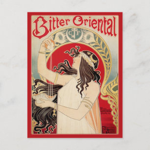 Bitter Oriental (rot) Postkarte