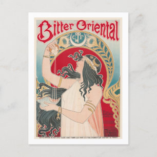 Bitter Oriental Vintage Poster 1897 Postkarte