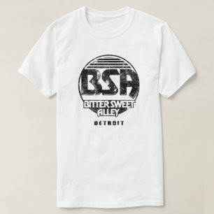 Bitter Sweet Alley (BSA Vintag) BLK-Logo T-Shirt