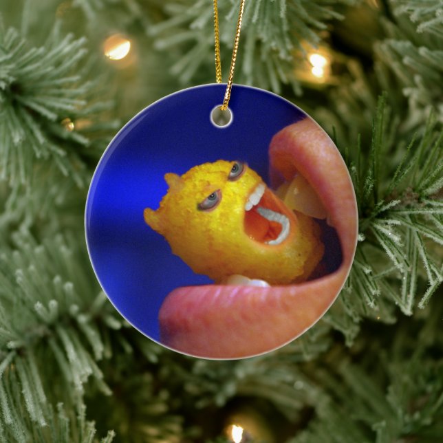Bitter Tot Keramik Ornament (Baum)