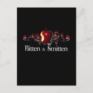 Bitter und geschmeidiger T - Shirt Postkarte