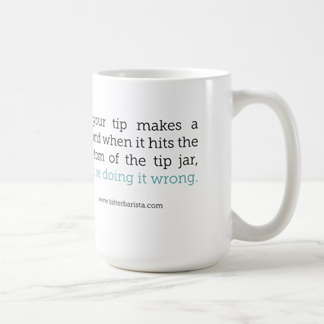 Bittere Barista Tasse 2 (Rechts)