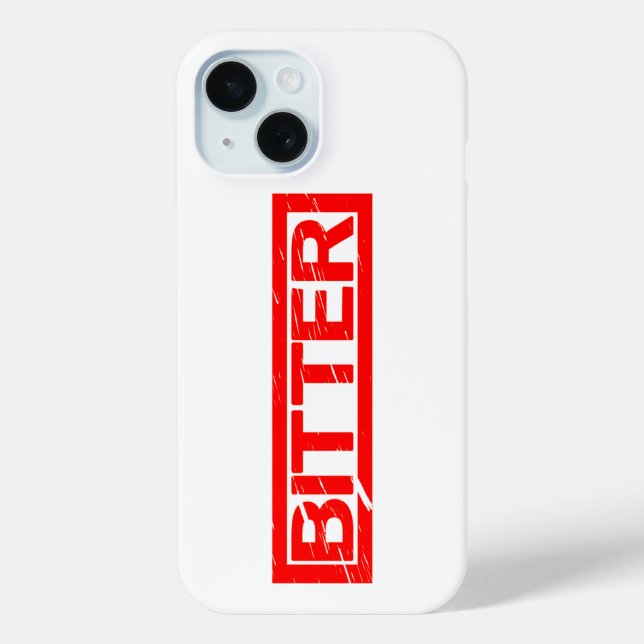 Bittere Briefmarke Case-Mate iPhone Hülle (Rückseite)