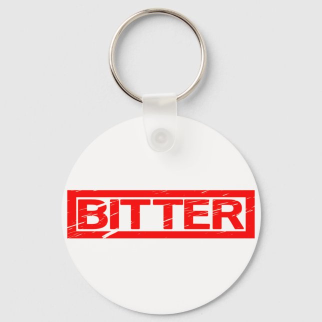 Bittere Briefmarke Schlüsselanhänger (Vorderseite)