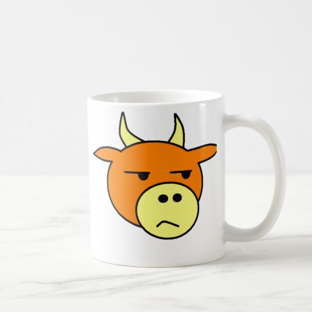 Bittere Kuh-Schale Tasse (Rechts)