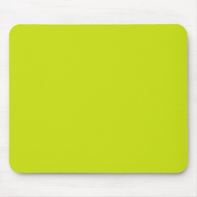 Bittere Zitrone (Vollfarbe) Mousepad (Vorne)