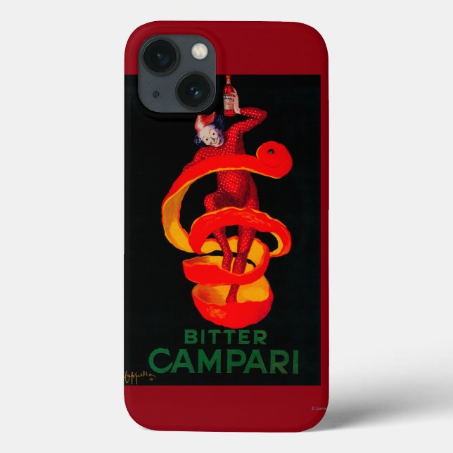 Bitterer Campari Vintages PosterEurope Case-Mate iPhone Hülle (Rückseite)
