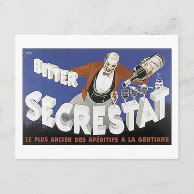 Bitterer Staatssekretär Postkarte (Vorderseite)