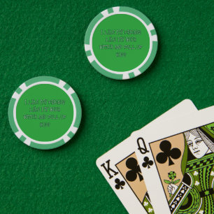 Bitteres Bier hier erwünscht Pokerchips