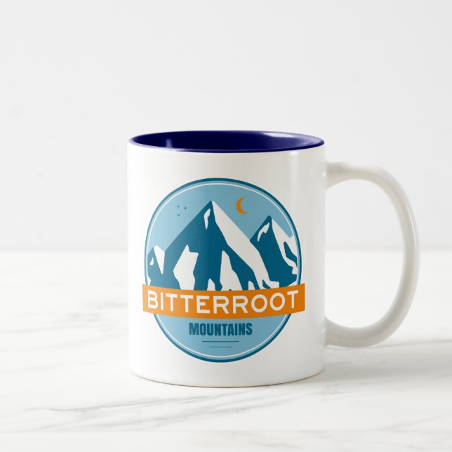 Bitterroot-Gebirge Zweifarbige Tasse (Rechts)