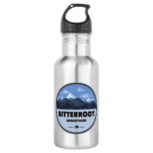 Bitterroot Mountains Camping Edelstahlflasche