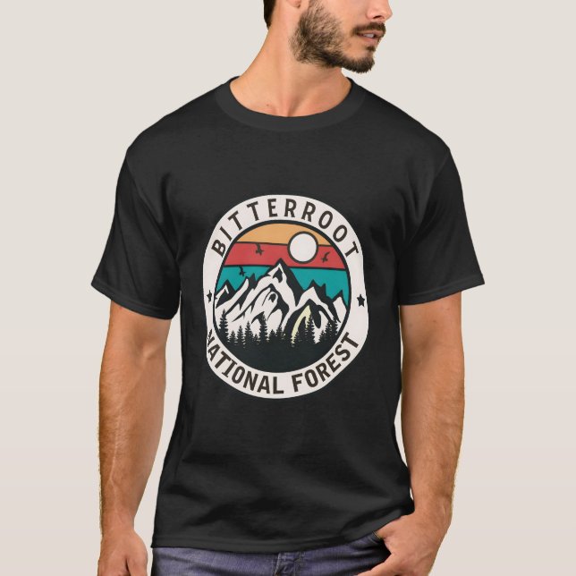 Bitterroot-Nationalpark T-Shirt (Vorderseite)