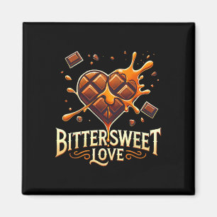 Bittersüße Liebesschokolade Valentinsgeschenke für Magnet