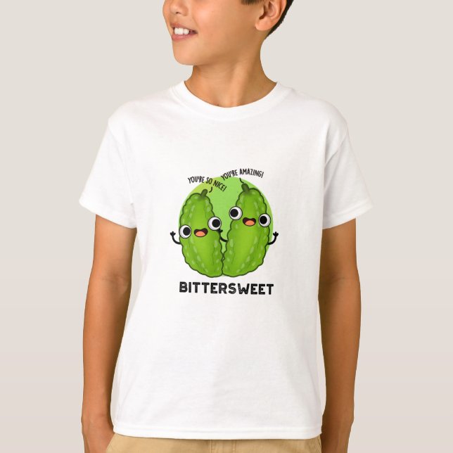 Bittersweet Funny Bitter Gourd Pub T-Shirt (Vorderseite)