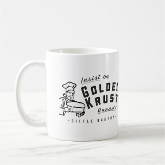 Bittle Bäckerei "goldenes Krust" 11 Unze Zwei-Ton Kaffeetasse