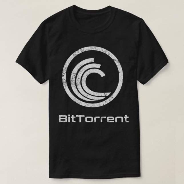 BitTorrent Crypto BTT Token P2P Coin Blockchain VI T-Shirt (Design vorne)