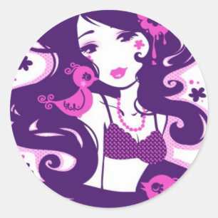 Bitty Birdy Aufkleber