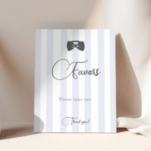 Bitty Bow Oh Boy Baby Shower Favoriten Poster