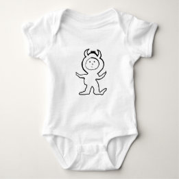 Bitty Bull Jammies Kid Baby Strampler
