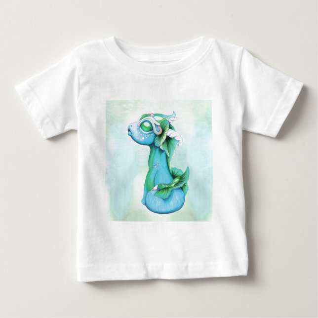 Bitty Wasser-Drache Baby T-shirt (Vorderseite)