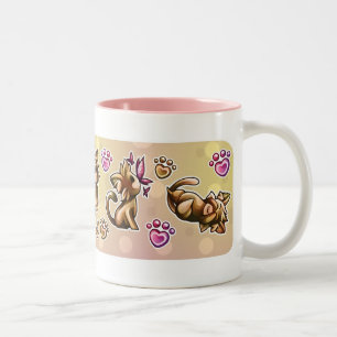 BittyKitty Zweifarbige Tasse