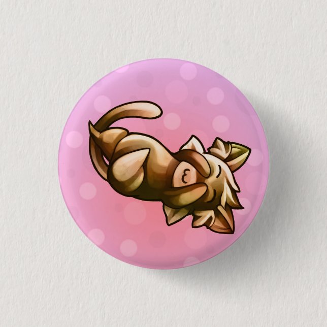BittyKittyPeekaboo Button (Vorderseite)