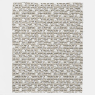 BITUB-Muster (Glauben an das Unglaubliche) Fleecedecke