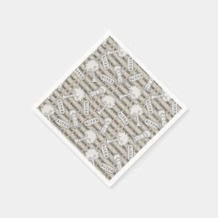 BITUB-Muster (Glauben an das Unglaubliche) Serviette