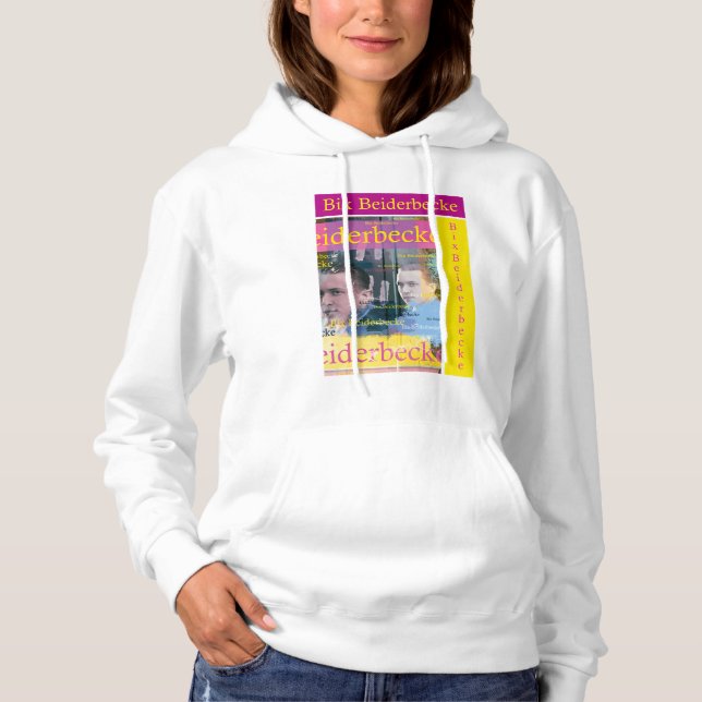 Bix Beiderbecke Hoodie (Vorderseite)