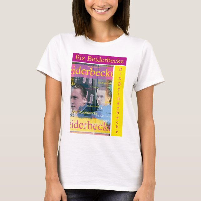 Bix Beiderbecke T-Shirt (Vorderseite)