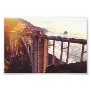 Bixby-Bridge-Leinwand Fotodruck