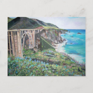 Bixby Creek Bridge - Postcard Postkarte